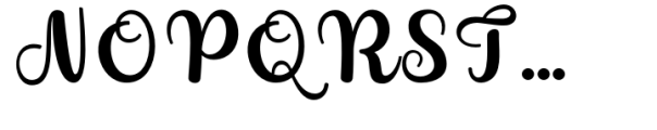 Hakime Font UPPERCASE