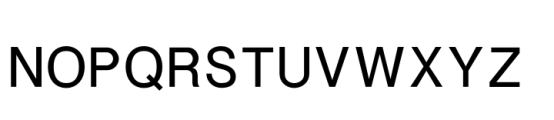 Hakohenet Hagdola MF Font UPPERCASE