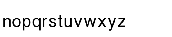 Hakohenet Hagdola MF Font LOWERCASE