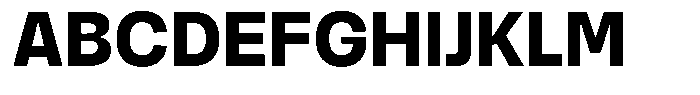 Hakter Bold Font UPPERCASE