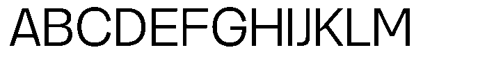 Hakter Light Font UPPERCASE