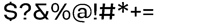 Hakter Regular Font OTHER CHARS