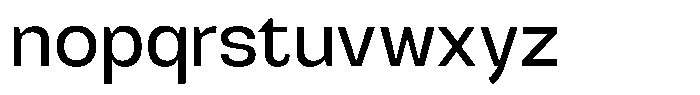 Hakter Regular Font LOWERCASE