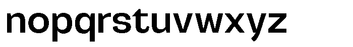 Hakter Variable Variable Font LOWERCASE