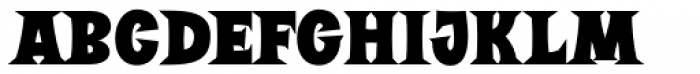 Halau Serif Bold Font UPPERCASE