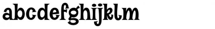 Halau Serif Light Font LOWERCASE