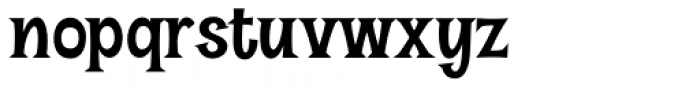 Halau Serif Light Font LOWERCASE