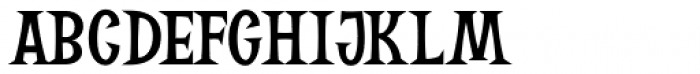 Halau Serif Thin Font UPPERCASE
