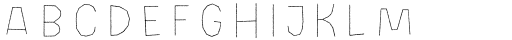 Halau Spooky Rough Bold Inline Font UPPERCASE