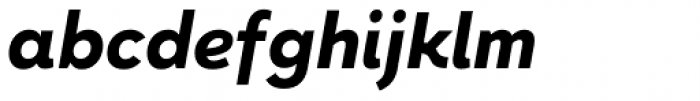 Halcyon Bold Italic Font LOWERCASE