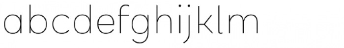 Halcyon Hairline Font LOWERCASE