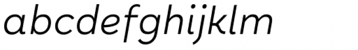 Halcyon Regular Italic Font LOWERCASE