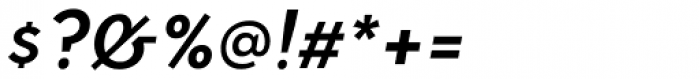 Halcyon Semi Bold Italic Font OTHER CHARS