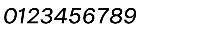 Halenoir Compact Text Medium Oblique Font OTHER CHARS