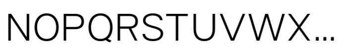 Halenoir Text Light Font UPPERCASE