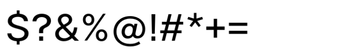 Halenoir Text Medium Font OTHER CHARS