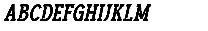 Haleriy Italic Font UPPERCASE