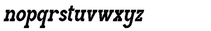 Haleriy Italic Font LOWERCASE