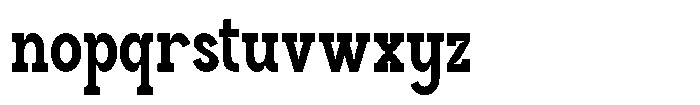 Haleriy Regular Font LOWERCASE