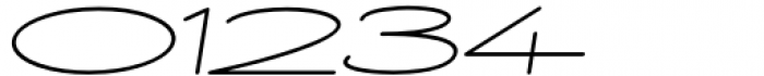 Halesbridge Regular Super Wide Italic Font OTHER CHARS