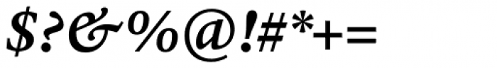 Halesworth eText Bold Italic Font OTHER CHARS