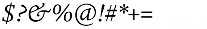 Halesworth eText Italic Font OTHER CHARS