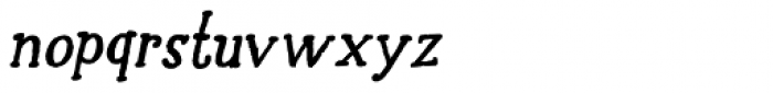 Halewyn Bold Italic Font LOWERCASE