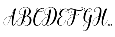Halgeta Italic Font UPPERCASE