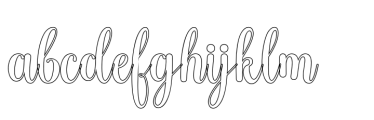 Halgeta Outline FONT