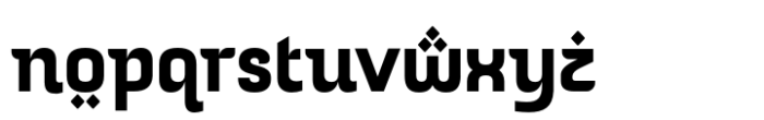 Halim Font LOWERCASE