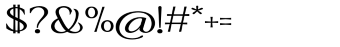 Halimonson Expanded Font OTHER CHARS