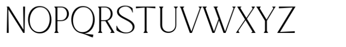 Halimonson Extra Light Font UPPERCASE