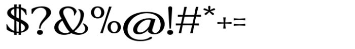 Halimonson Medium Expanded Font OTHER CHARS