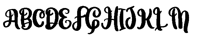 Halista Font UPPERCASE