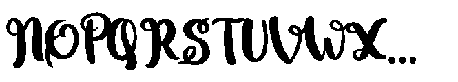 Halista Font UPPERCASE