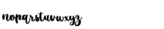 Halista Font LOWERCASE