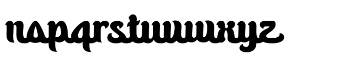 Haliya Arabic Font LOWERCASE
