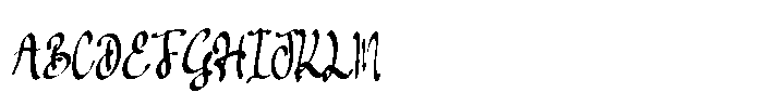Hallan Stewart Font UPPERCASE