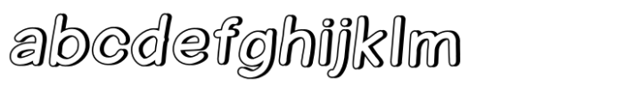 Halley Italic Shadow FONT
