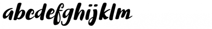Halley Italic Font LOWERCASE