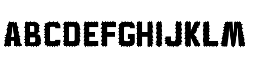 Hallo Witch Regular Font UPPERCASE