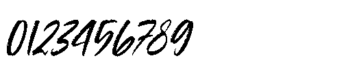 Hallow Mistelar Italic Font OTHER CHARS