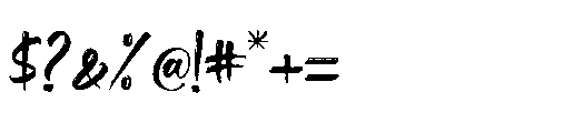 Hallow Mistelar Regular Font OTHER CHARS