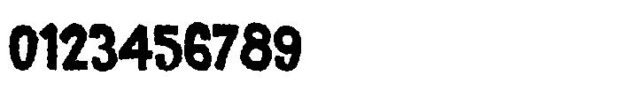 Halloween Candy Font OTHER CHARS