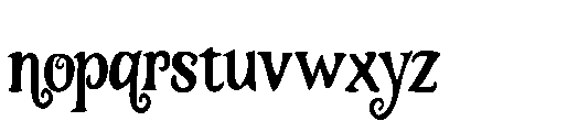 Halloween Creative Italic Halloween Creative Regular Font LOWERCASE