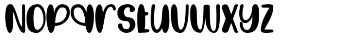 Halloween School  Cute Font LOWERCASE