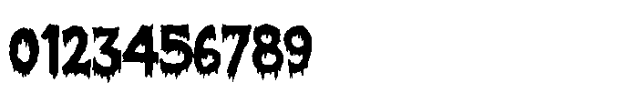 Halloween Scream Font OTHER CHARS