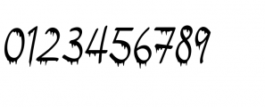 Halloween Script Regular Font OTHER CHARS