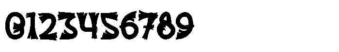 Hallowood Brush Font OTHER CHARS