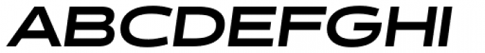 Halogen Black Oblique Font UPPERCASE